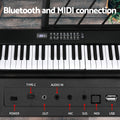 Alpha 61-Key Foldable Electronic Piano Keyboard with Carry Bag
