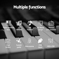 Alpha 88-Key Foldable Electronic Piano Keyboard with Carry Bag