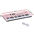 Alpha 37-Key Pink Digital Piano Keyboard for Kids with 3-Step Lesson Mode - SuperSaverAU - view 2