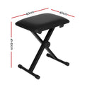 Alpha Adjustable Height Piano Stool Black - SuperSaverAU - view 2