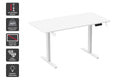 Ergolux Electric Dual Motor Standing Desk 140 x 70cm (White)