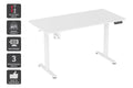 Ergolux Electric Dual Motor Standing Desk 140 x 70cm (White)
