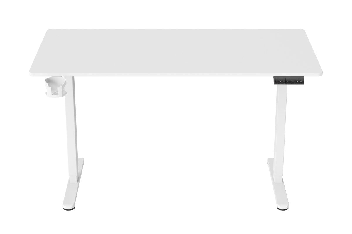 Ergolux Electric Dual Motor Standing Desk 140 x 70cm (White)