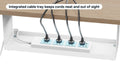 Ergolux Electric Standing Desk 140 x 70cm (Oak/White)