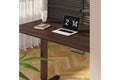 Ergolux Electric Standing Desk 140 x 70cm (Walnut/Black)