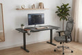 Ergolux Electric Dual Motor Standing Desk 180 x 80cm (Black/Black)