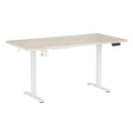 Ergolux Electric Dual Motor Standing Desk 180 x 80cm (Oak/White)