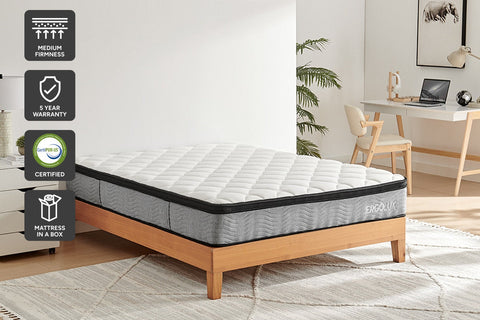 Ergolux Comfort Plus Pocket Spring Mattress (King Single)