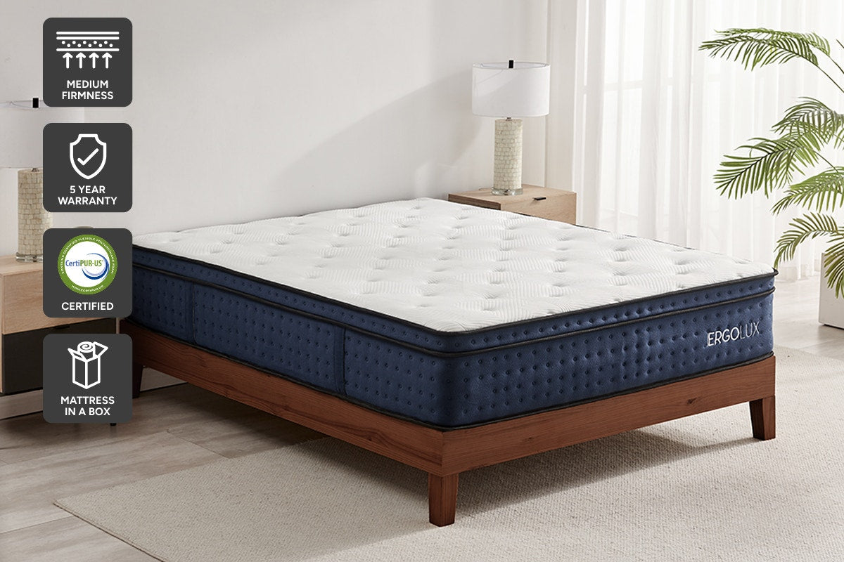 Ergolux Cooling Luxe Pocket Spring Mattress (Double)