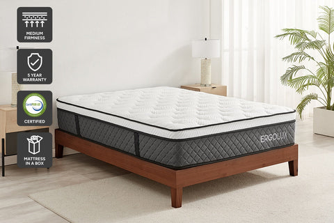Ergolux Luxe Pocket Spring Mattress (Single)