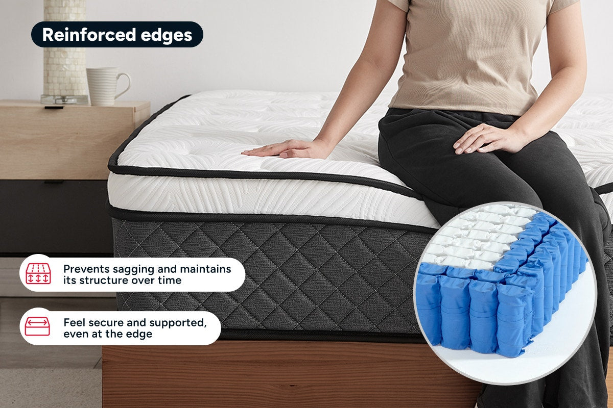 Ergolux Luxe Pocket Spring Mattress (King Single)