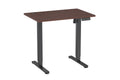 Ergolux Electric Standing Desk 90 x 60cm (Walnut/Black)