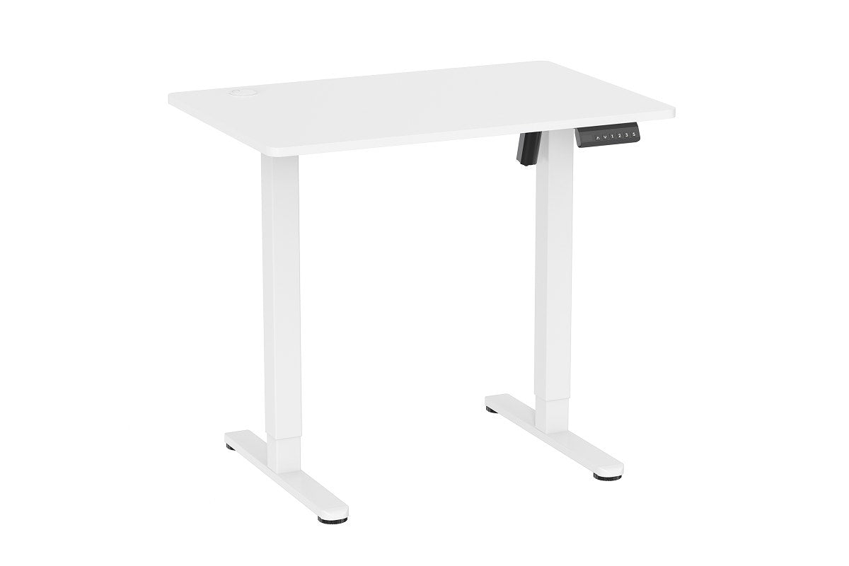 Ergolux Electric Standing Desk 90 x 60cm (White/White)