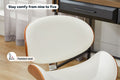 Ergolux Bentwood Office Chair (White/Walnut)