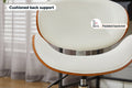 Ovela Bentwood Office Chair (White/Walnut)