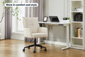 Ovela Betty Fabric Office Chair (Beige/Black)