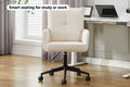 Ovela Betty Fabric Office Chair (Beige/Black)