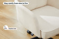 Ovela Betty Fabric Office Chair (Beige/Black)