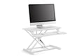 Ergolux Pro Height Adjustable Sit Stand Desk Riser 80cm (White)