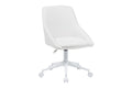 Ergolux Daisy Linen Office Chair (Beige/White)