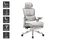 Ergolux Elite Ergonomic Mesh Office Chair with Footrest (Grey)