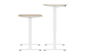 Ergolux Electric Standing Desk 120 x 60cm (Oak/White)