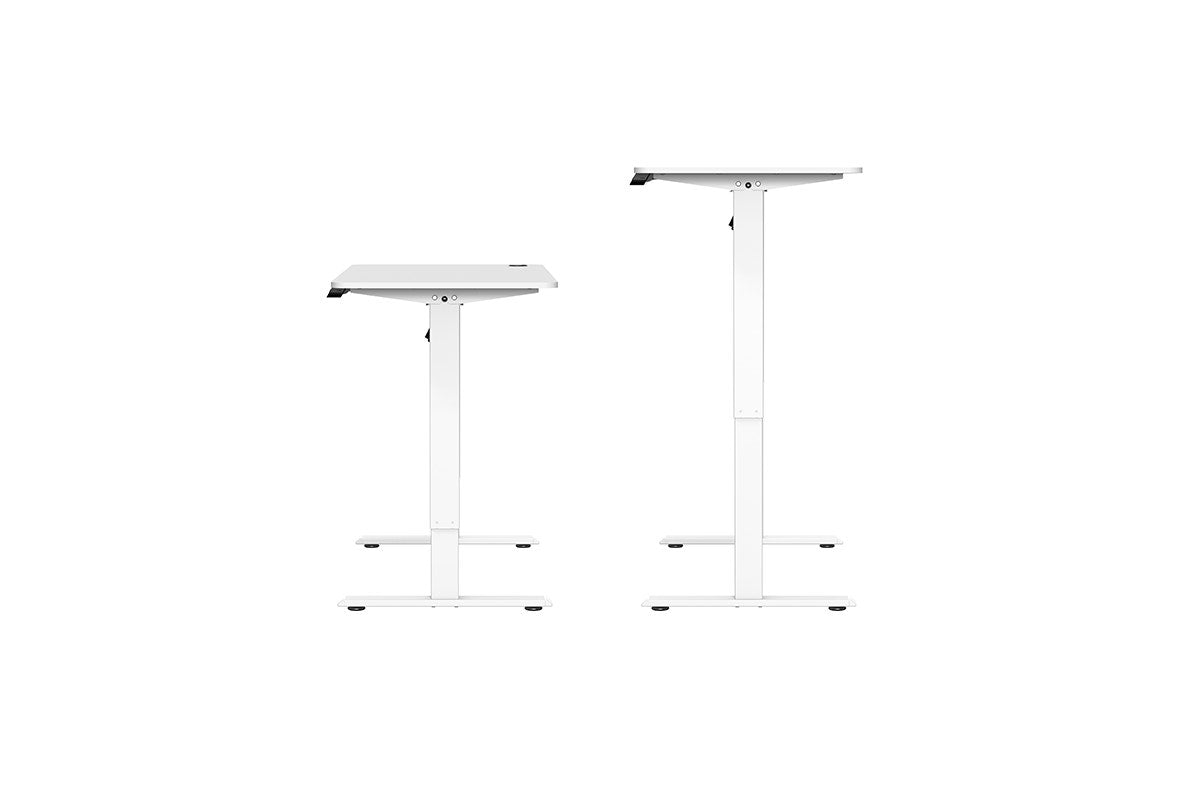 Ergolux Electric Standing Desk 120 x 60cm (White/White)