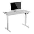 Ergolux Electric Standing Desk 120 x 60cm (White/White)