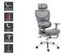 Ergolux EZ11 Ergonomic Office Chair with Footrest (Grey)