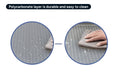 Ergolux Heavy Duty Office Chair Mat for 10mm Carpet (900 x 1200mm)