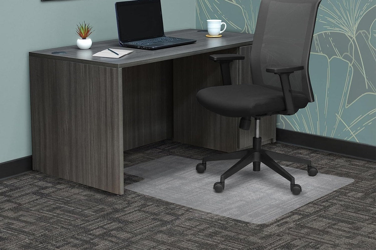 Ergolux Heavy Duty Office Chair Mat for 10mm Carpet (900 x 1200mm)