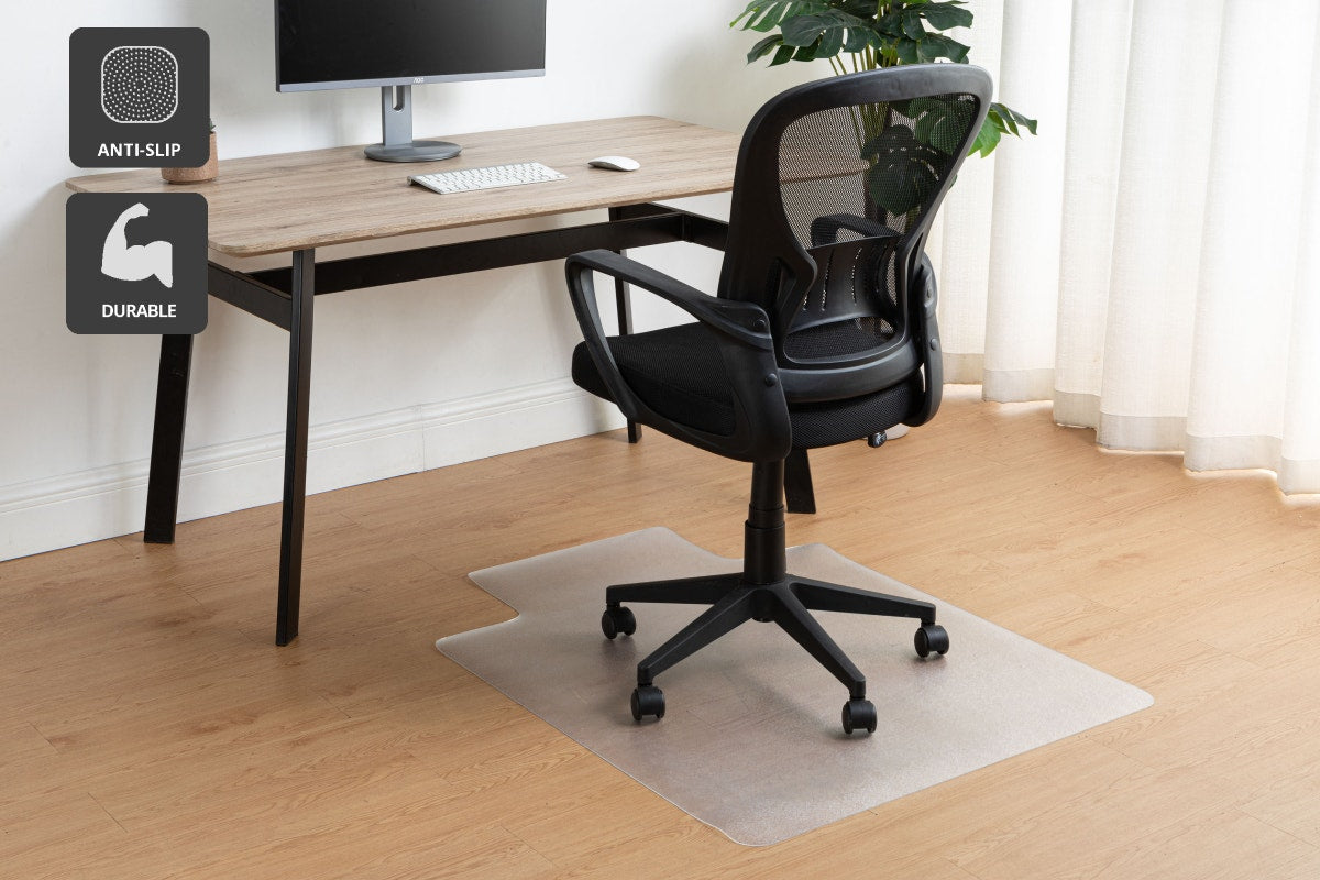 Ergolux Heavy Duty Office Chair Mat for Hardwood Floors (900 x 1200mm)
