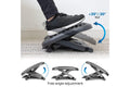 Ergolux Adjustable Under Desk Foot Rest (Black)