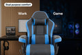 Ergolux Hotshot Recliner Gaming Office Chair (Black/Blue)
