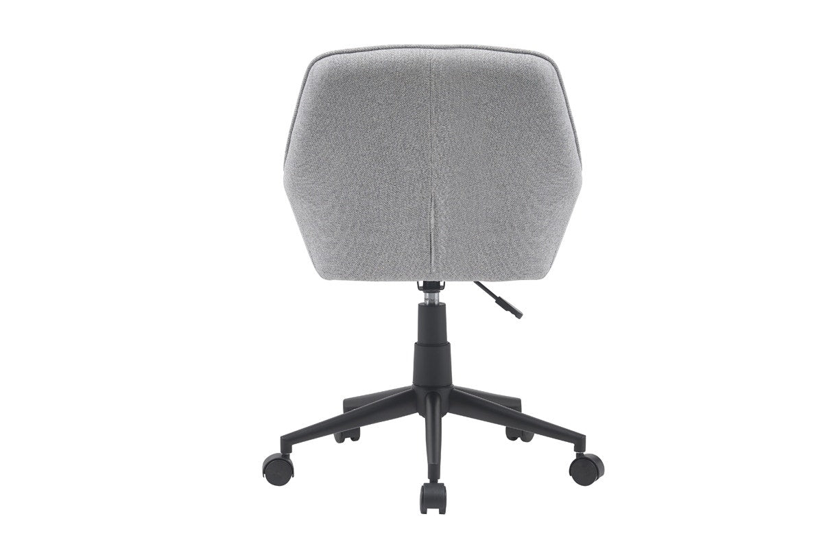 Ovela Milly Fabric Office Chair (Grey/Black)
