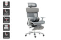 Ergolux Pro Max Ergonomic Office Chair with Footrest (Grey)
