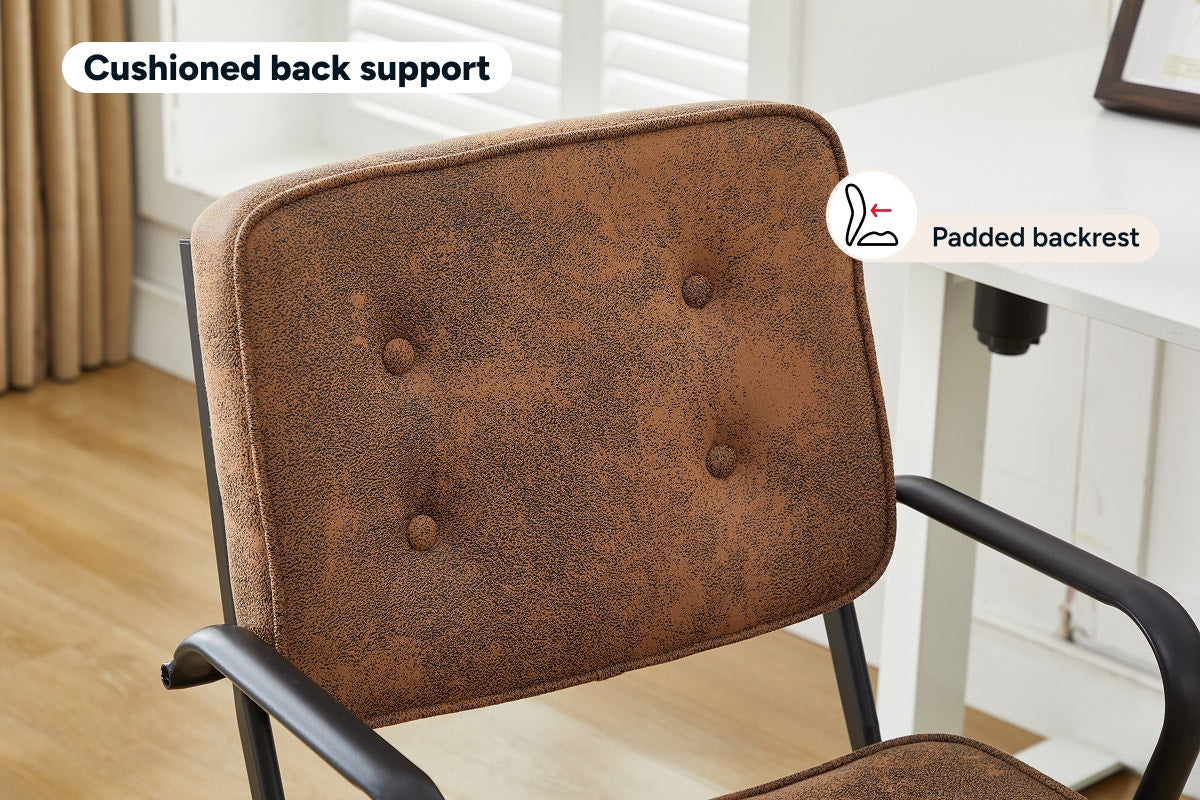 Ovela Retro Office Chair (Tan)