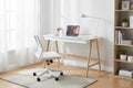Ergolux Office Writing Desk 120 x 70cm (Oak/White)