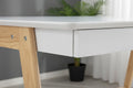 Ergolux Office Writing Desk 120 x 70cm (Oak/White)