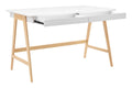 Ergolux Office Writing Desk 120 x 70cm (Oak/White)