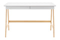 Ergolux Office Writing Desk 120 x 70cm (Oak/White)
