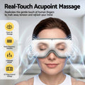 Livemor Foldable Heated Eye Massager with Bluetooth Air Compression and Vibration