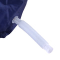 Weisshorn Foldable Bathtub 134x65cm Navy Blue with Inflatable Pillow & Drain Pipe - SuperSaverAU - view 3