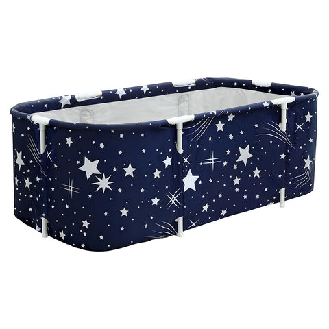 Weisshorn Foldable Bathtub 134x65cm with Inflatable Pillow and Pump - SuperSaverAU - view 1
