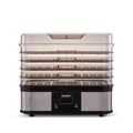 Devanti 5 Tray Food Dehydrator Fruit & Jerky Dryer - Black