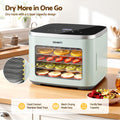 Devanti 5 Tray Mini Food Dehydrator Machine - Green