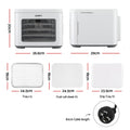 Devanti 5 Tray Mini Food Dehydrator Machine - White