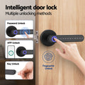 UL-tech Fingerprint Door Lock Smart Electronic Handle - SuperSaverAU - view 4