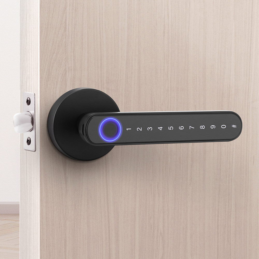 UL-tech Fingerprint Door Lock Smart Electronic Handle - SuperSaverAU - view 7