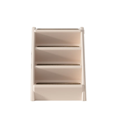 i.Pet Dog Ramp Steps for Bed Sofa Car, Portable Foldable, 62cm x 40cm x 49cm, Beige